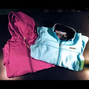 Two under armour jackets / hoodies